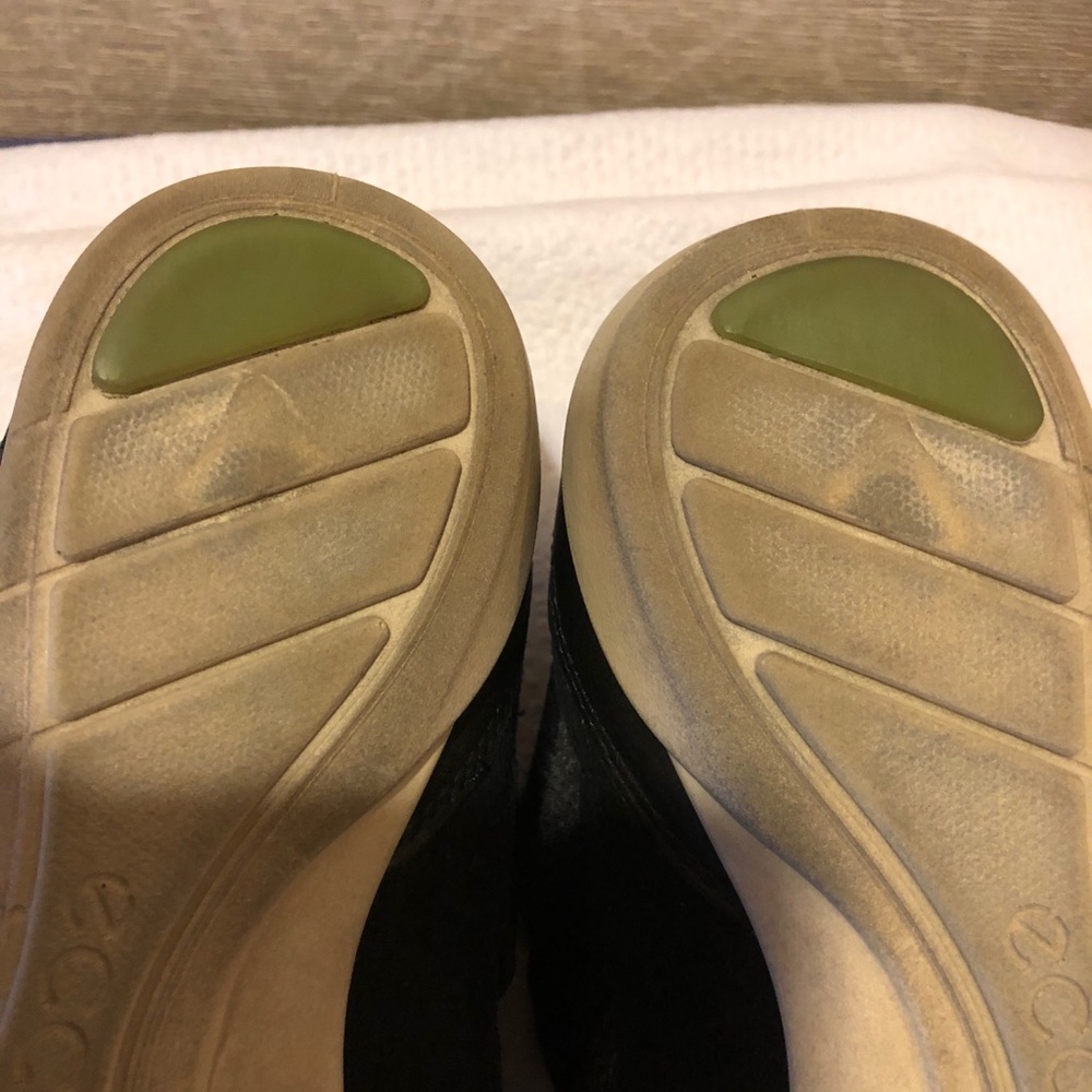 Ecco Gray Comfort Foam Strapped Slip On Sneakers - Picture 7 of 8
